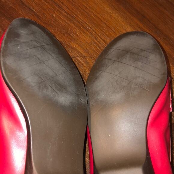 Johansen Preppy Academia Studious Preppy Academia Red Leather Penny Loafers - Picture 9 of 10